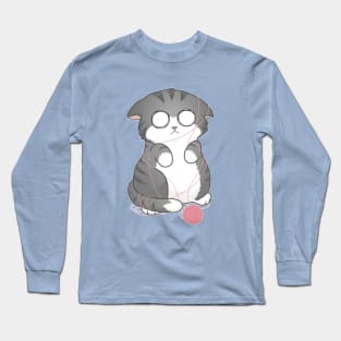 Tangled Kitty Long Sleeve T-Shirt